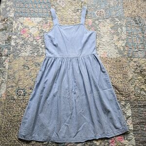 J. By J.Crew Cotton Chambray Sundress Women's Size XS (0-2)